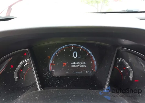 2018 Honda Civic Si z USA, uszkodzony, nr VIN 2HGFC1E54JH710299